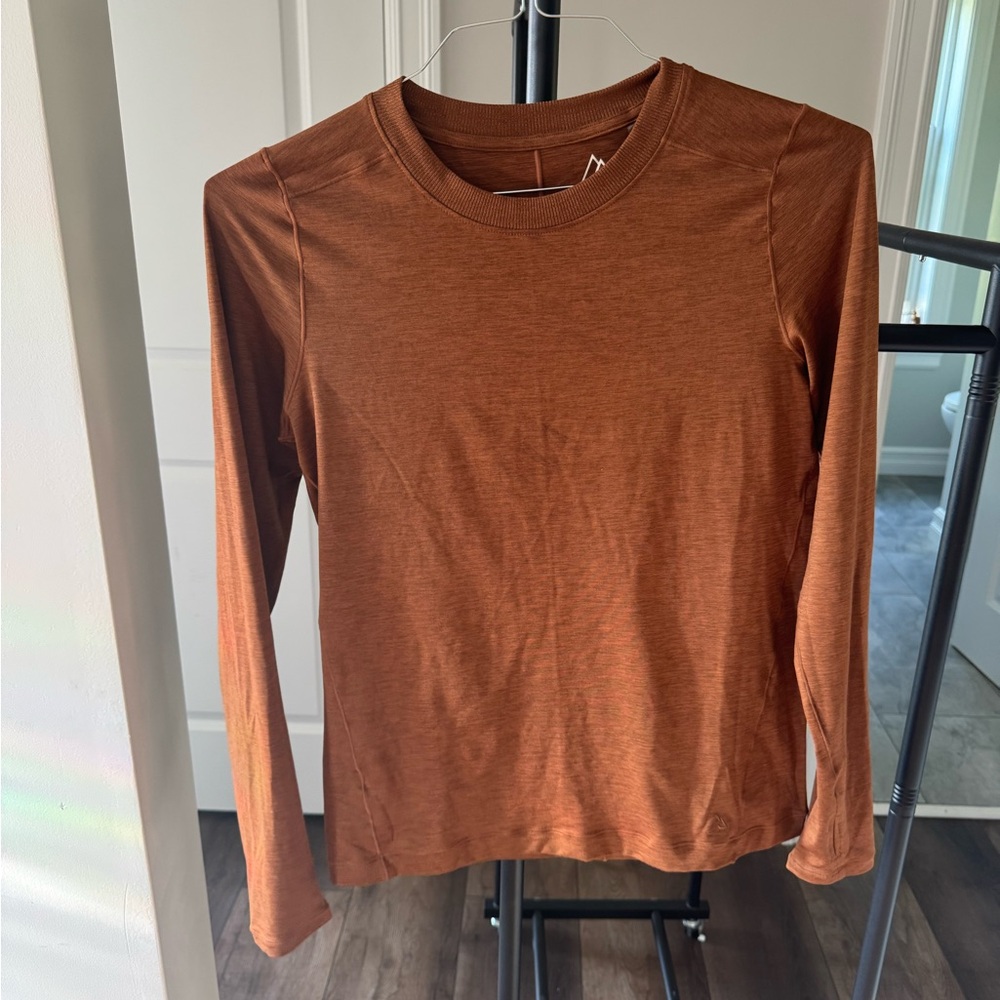 Alpine Women's Long Sleeve Top - Rich Brown